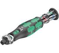Wera 05004280001 Juego 8009 Zyklop Pocket Set 1, Juego de carracas, 13 piezas, Negro-verde