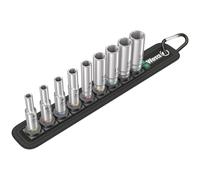 Wera 05004525001 Cinturón Un Juego De 9 Piezas De Enchufe Profundo De 1/4"