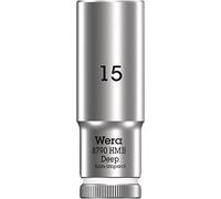 Wera 05004537001 llave de vaso 3/8", Blanco, 15.0 mm