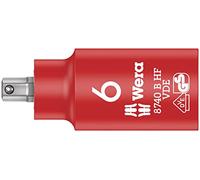 Wera 05004902001 Vaso con Punta Hexagonal 3/8", 6.0 mm