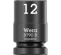 Wera 05005503001 8790 B Impaktor Inserto de llave de vaso con arrastre de 3/8", 12 x 30 mm