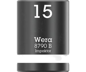 Wera 05005506001 8790 B Impaktor Inserto de llave de vaso con arrastre de 3/8", 15 x 30 mm