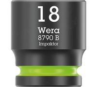 Wera 05005509001 8790 B Impaktor Inserto de llave de vaso con arrastre de 3/8", 18 x 30 mm