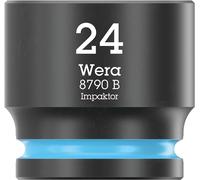 Wera 05005513001 8790 B Impaktor Inserto de llave de vaso con arrastre de 3/8", 24 x 32 mm