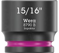 Wera 05005525001 8790 B Impaktor Inserto de llave de vaso con arrastre de 3/8", 15/16" x 32 mm
