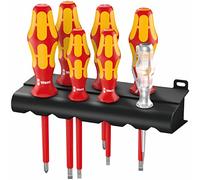 Wera 05006147001 160 i/7 Rack, Juego de destornilladores aislados VDE, 7 piezas