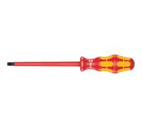 Wera 05006179001 Kraftform Plus VDE 167i Torx Insulated Screwdriver TX 40 Head 6"""" Blade Length
