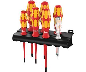 Wera 05006480001 160 iS/7, Juego de destornilladores aislados VDE, 7 piezas