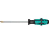 Wera 05008735001 Kraftform Plus - Destornillador Phillips de 350 PH, Punta láser, PH 3 Cabezales, Longitud de la Hoja de 6 Pulgadas