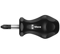 Wera 05009330001 Destornillador Corto de Carburador PZ, 01 x 25 mm