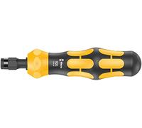 Wera 05018100001 921 Kraftform Plus Destornillador de golpe - Serie 900, 1/4", 163,5 mm, Negro-amarillo