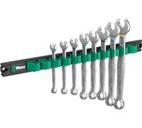 Wera 05020235001 9642 Tira magnética 6003 Joker Imperial 1 Juego de llaves carraca de boca y anillo, 9 piezas