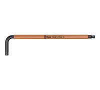 Wera 05022202001 950 SPKL HF ángulo de llave Multicolour, métrico Black Laser, con función de parada 5.0 x 154, 1 llave