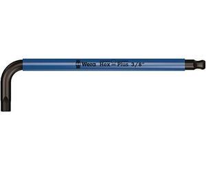 Wera 05022638001 Llave Acodada Métrica, Multicolor, 3/8"
