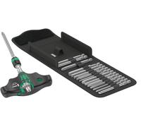 Wera Juego de herramientas para bicicleta Kraftform Kompakt 400 RA Set 1 verde/negro