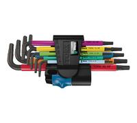 Wera 05024179001 967 Sl / 9 Llave Torx Juego Soporte de Func & Multicolor