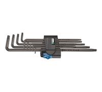 Wera 05024450001 967 Tx XL Torx HF Blacklaser Largo L-KEY Juego Tx 8-40 9pc