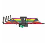 Wera 05024480001 967 Tx XL Torx HF Multicolor Bl Largo L-KEY Juego Tx 8-40 9pc