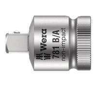 Wera 05042672001 781 B Piezas De Conexión, 781 B/A x 1/4 x 27mm x 3/8"