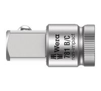 Wera 05042673001 781 B Piezas De Conexión, 781 B/C x 1/2 x 36mm x 3/8"