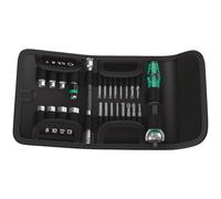 Wera 05051045001 Kk Zyklop 26-Pce Kraftform Kompakt Carraca Y Brocas Juego 0.6cm