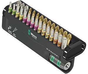 Wera - 05057436001 - Surtido de puntas, Bit-Check 30 Wood TX HF 1, 30 piezas
