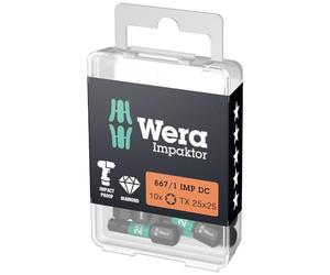 Wera 05057625001 Torx-Bit T 25 D 6.3 10St.