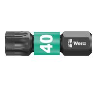 Wera 05057627001 Impaktor Diamond Hard Bit Para Tornillos Torx TX40 x 25mm