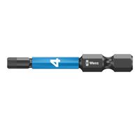 Wera 05057644001 Impaktor Diamond Hard Bit Para Tornillos Hexagonales 4.0 x 50mm