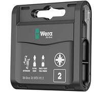 Wera 05057762001 Puntas, 2 x 25 mm, Set de 20 Piezas