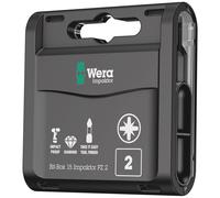 Wera 05057763001 Bit-Box 15 Impaktor PZ PZ 2 X 25 Mm 15 Piezas