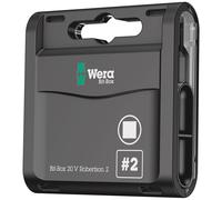 Wera 05057790001 Bit-Box 20 V Robertson # 2 x 25 Mm 20 Piezas