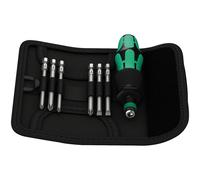 Wera 05059298001 Kraftform Kompakt 40 Juego De 7 Puntas De Ranura/Nut/PZ/PH
