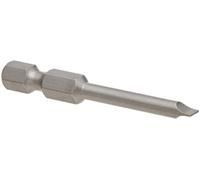 Wera 05059307001 - Brocas para tornillos ranurados, 0,5 x 4,0 x 50 mm, 800/4 Z, color plateado