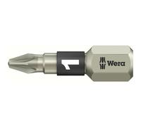 Wera 05071020001 Bit De Acero Inoxidable Torsión Para Tornillos Pozi PZ1 x 25mm