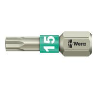 Wera 05071033001 Torsión Acero Inoxidable Broca para Torx Tornillos TX15 X 25mm