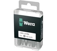 Wera 05072404001 855/1 Z DIY, Puntas Pozidriv, PZ 2 x 25 mm, 10 piezas