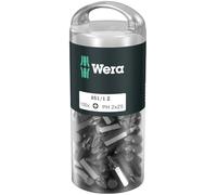 Wera 05072441001 851/1 Z DIY 100 Puntas Phillips, PH 2 x 25 mm, 100 piezas