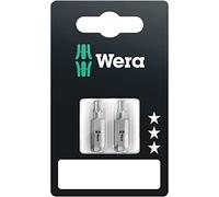 Wera 05073065001 867/1 Z TORX BO bits con agujero SB, plata/gris