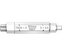 Wera - 05073202001 - Punta cuatro-en-una, 9507 SB Punta 4 en 1-2, 2.5; 5; 6 x TX 25 x 37 mm