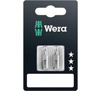 Wera 05073315001 Puntas, 25 x 25 mm, Set de 2 Piezas