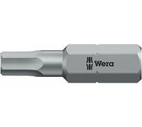 Wera 05073342001 3 Puntas, 3 x 25 mm, 840/1 Z Hex-Plus 1 x 2.0x25; 1 x 2.5x25; 1 x 3.0x25