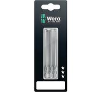 Wera - 05073471001 - Puntas TORX®, 867/4 Puntas Z SB, TX 15 x 89 mm, 3 piezas