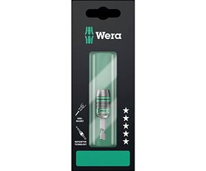Wera 05073511001 Porta-Puntas Universal con Imán Anular, 1/4", 57 mm