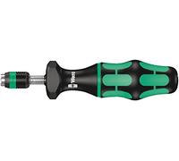 Wera 05074701001 Destornilladores Dinamométricos Ajustables con Porta-Puntas de Cambio Rápido, 1/4", 1.2-3 Nm