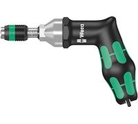 Wera 05074712001 Mango de Pistola, Destornilladores Dinamométricos Ajustables con Porta-Puntas de Cambio Rápido, 1/4"
