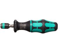 Wera 05074716001 Destornilladores Dinamométricos Ajustables, Preajustados, con Porta-Puntas de Cambio Rápido, 1/4", 1.2 Nm