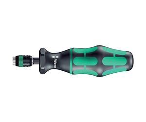 Wera 05074716001 Destornilladores Dinamométricos Ajustables, Preajustados, con Porta-Puntas de Cambio Rápido, 1/4", 1.2 Nm