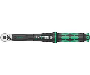 Wera 05075610001 Llave dinamométrica con carraca reversible Click-Torque B 1, 3/8 pulgada, 10-50 Nm, 3/8", 10-50 Nm