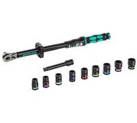 Wera 05075681001 Click-Torque C 3 Set 2 para trabajos de atornillado en hormigón, 11 piezas